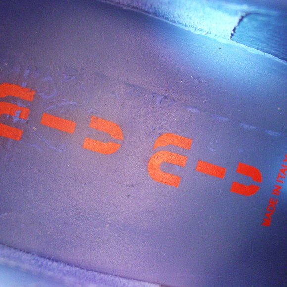 MIU MIU Vintage Blue Suede Sneakers Men's US 11 - Picture 7 of 8